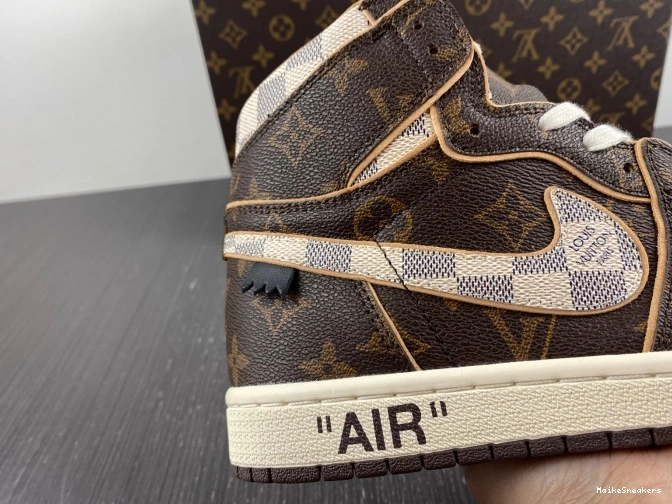MaikeSneakers OFF-WHITE Jordan Air x LV 1 0804